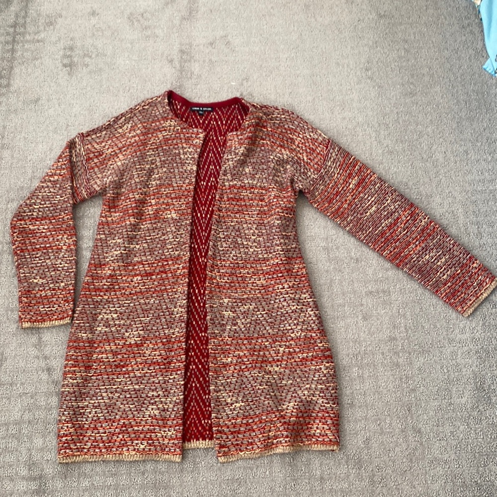 Open from sweater